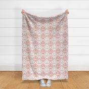 Felicity Medium Scale Mauve White Damask