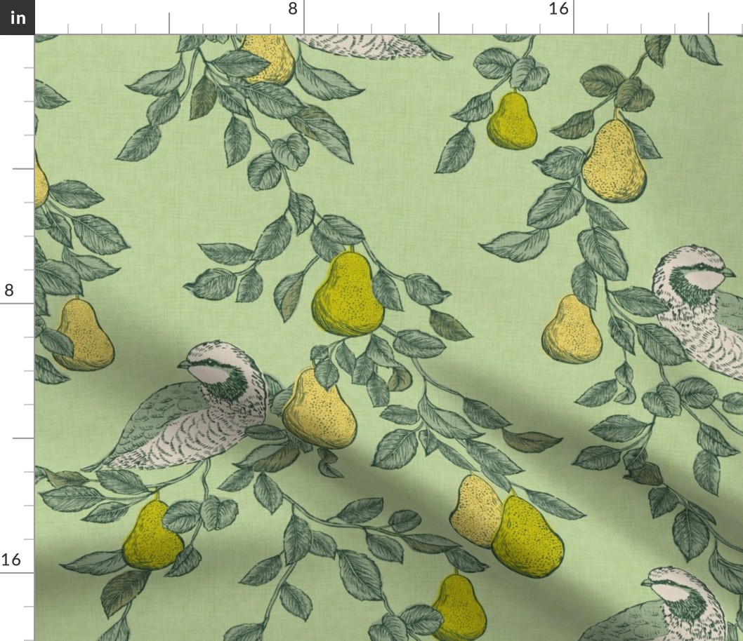 The Pear Tree {Mint Green} large