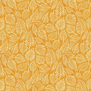 Puzzle Leaves - Textured & Tonal | Yellow | 12