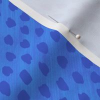 Blue Dots Mark Making