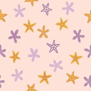(Small) Cute Dotted StarfishToss -