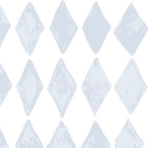 (Large) Diamond Circus Checker Textured  - Light Baby Blue
