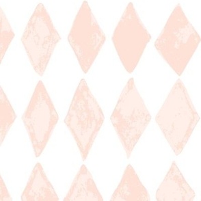 (Large) Diamond Circus Checker Textured - Ballerina Pink