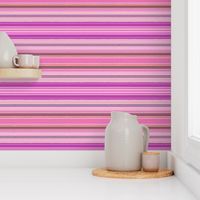 boho stripes horizontal purple pink yellow 