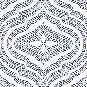 Gouache dots Ogee_classic_navy_large