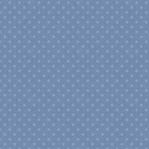 Monochrome textured small polka dot pattern. Light blue background.