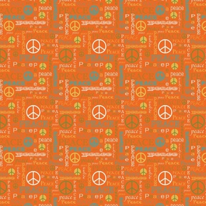 Peace orange