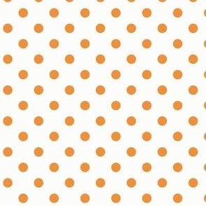 Dotty: Orange Polka Dot, Dotted