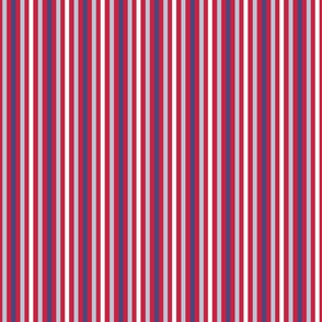 Red blue stripes
