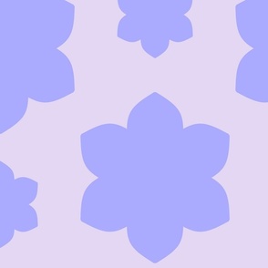 Flowers Blue and Lilac