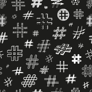 Hashtag Symbols 4