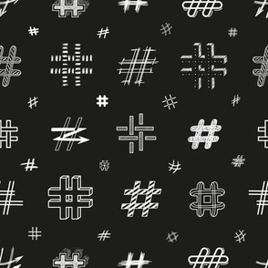 Hashtag Symbols 5