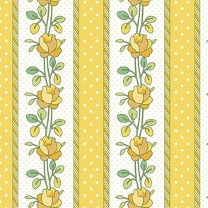 yellow rose stripe vertical