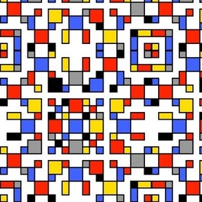 Mondrian's QR Code