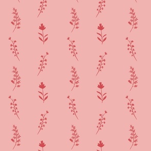 Pink Botantical Floral