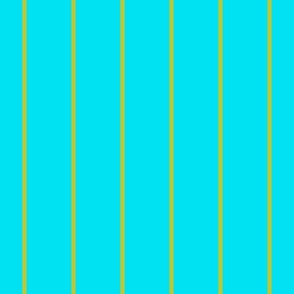 pinstripes_lime darker on turquoise
