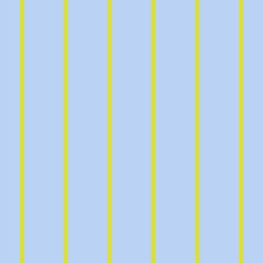 pinstripes_lime on pastel navy blue
