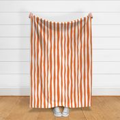 Orange Stripes, 24-inch repeat