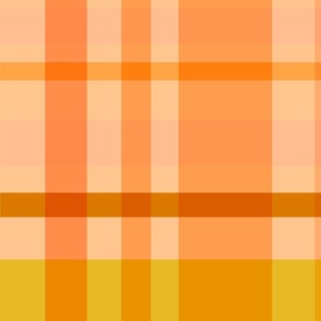 Orange Plaid - large