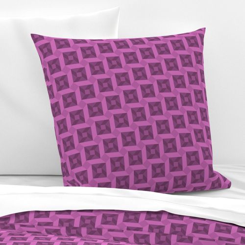 Geometric Pattern: Sanchez: Aubergine