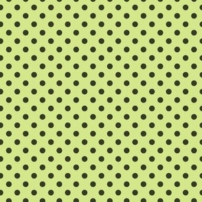 (S)Polka Dots, Honeydew Green, Small Scale