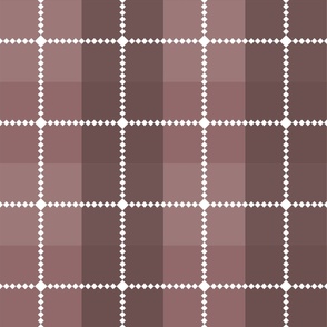 White Dotted Grid Pattern Medium Scale