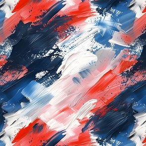 Red, White & Blue Paint