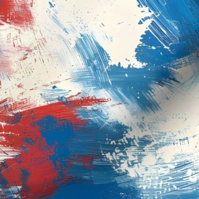 Red, White & Blue Paint