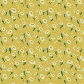 Daisy Field - Yellow //Medium