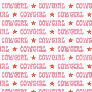 Cowgirl - Pink/white - LAD24