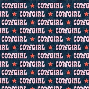 Cowgirl - Pink/Navy - LAD24