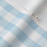 Blue Gingham Plaid Baby Boy Nursery 