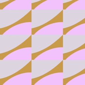 Bold bows pink lavender gold jumbo