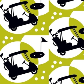 Golf in green