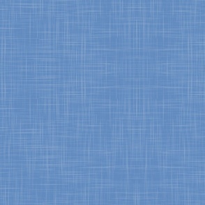 denim - linen texture on denim blue - textured wallpaper and fabric