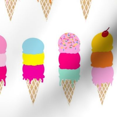 Multi Ice Cream Cones