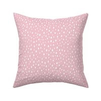 Cute Dots White On Pink