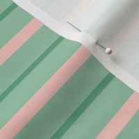 green pink mint stripe
