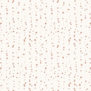 Soft Pink and Cream Watercolor Speckles Fabric - XS