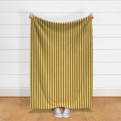 Small  Bold Circus Pastel yellow and brown Brush Stripes Fabric 