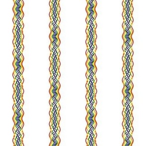 Spectral Coherence Stripe - Vertical - Small