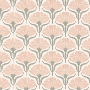 M FLOWERS HARMONY PINK 0067 C beige gray 