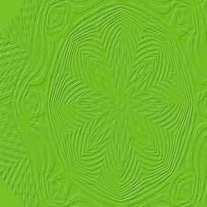 textured lime green - geometric 