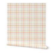Small Colorful Plaid in Soft Pink and Peachy Colours, Cheerful Summer Check