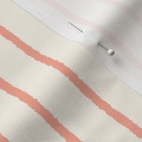 Cream Whisper Inked Stripes - S