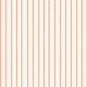 Cream Whisper Inked Stripes - S