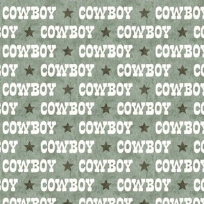 Cowboy - Cowgirl/Cowboy Western - sage - LAD24