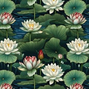 Zen Lotus Pond-11