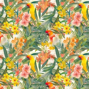 Paradise Awaits - Tropical Birds and Florals