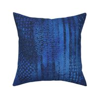 denim abstract texture - dark denim blue II - blue rustic hand drawn texture